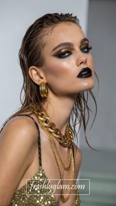 Read more about the article Gold & Black Makeup Magic: 10 Sparkling Glam Looks You Need to Try Now