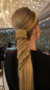 Read more about the article Champagne & Rhinestones: 10 Luxe Hair Ideas for Fancy Nights Out