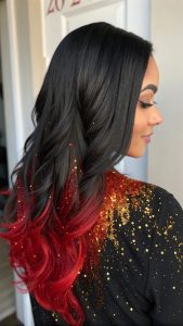 Read more about the article From Basic to Boujee: 10 Glam Glitter Hair Ideas That Scream Statement Style